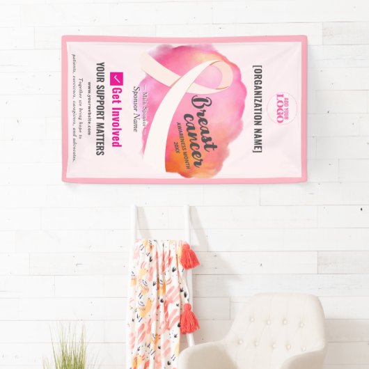 Kampagne zur Sensibilisierung für das Thema Krebs Banner (Insitu)