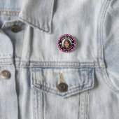 Kampagnen der rosa und schwarzen Studentinnen Button (Beispiel)