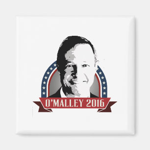 Kampagnen-Fahnen-Nummernschild O'Malley 2016 Magnet