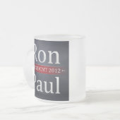 Kampagnen-Kaffee Ron Pauls 2012/Tee-Schale Mattglastasse (Vorderseite Links)