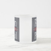 Kampagnen-Kaffee Ron Pauls 2012/Tee-Schale Mattglastasse (Mittel)