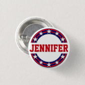 Kampagnen-Knopf Button (Vorne & Hinten)