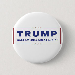 Kampagnen-Knopf Donald Trump 2016 - 2,25" rund Button