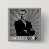 Kampagnen-Knopf Obama 2012 - Barack Stern Button (Vorderseite)