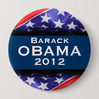 Kampagnen-Knopf OBAMA 2012
