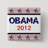 KAMPAGNEN-KNOPF OBAMA 2012 BUTTON (Vorderseite)