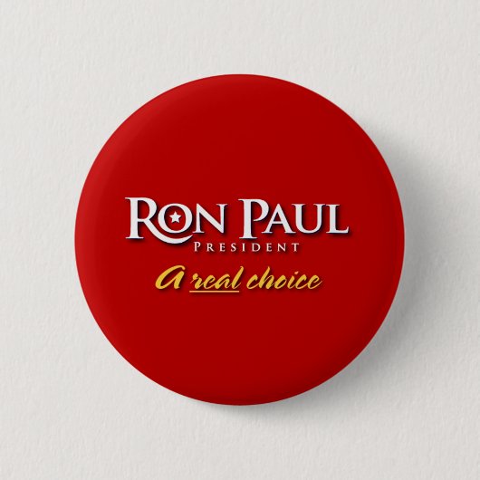 Kampagnen-Knopf Ron Pauls 2008 Button (Vorderseite)