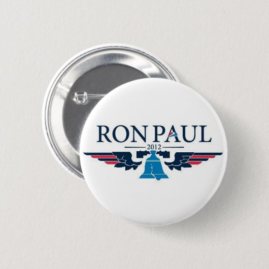 Kampagnen-Knopf Ron Pauls 2012 Button (Vorne & Hinten)