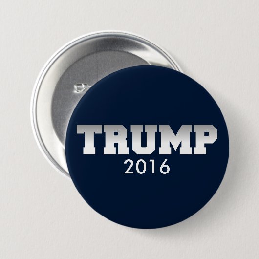 Kampagnen-Knöpfe des Trumpf-2016 Button (Vorne & Hinten)
