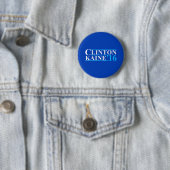 Kampagnen-Logo Clintons Kaine Button (Beispiel)