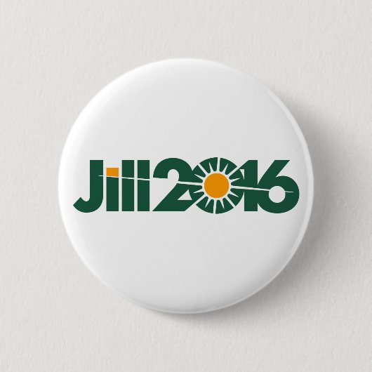 Kampagnen-Logo Jill Stein Button (Vorderseite)