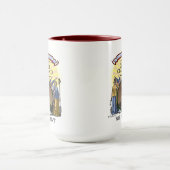 Kampagnen-Tasse Grover Cleveland 1884 Tasse (Zentrum)