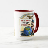 Kampagnen-Tasse Teddy Roosevelt 1904 Tasse (VorderseiteRechts)