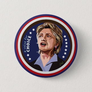 Kampagnenknopf Hillary Clinton Button