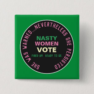 Kampagnenschaltfläche "EKLIGE FRAUEN STIMMEN 2020" Button
