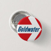 Kampagnenschaltfläche Goldwater 1964 Button (Vorne & Hinten)