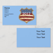 Kampagnenschild Visitenkarte (Vorne/Hinten)