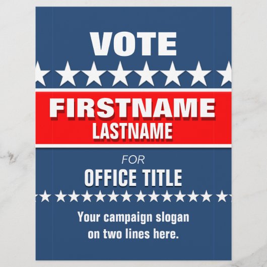 Kampagnenvorlage Flyer (Vorne)