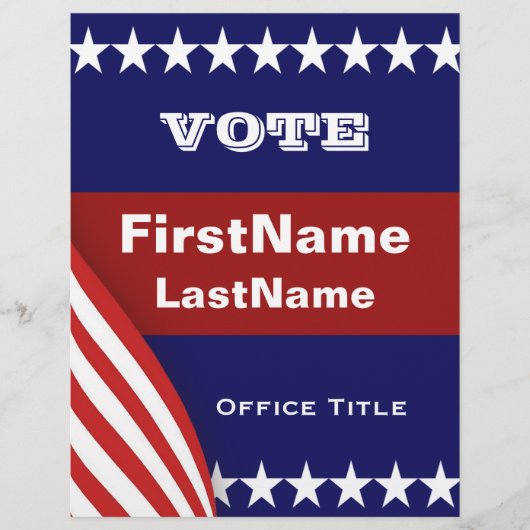 Kampagnenvorlage Flyer (Vorne)