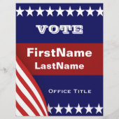 Kampagnenvorlage Flyer (Hinten)