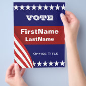 Kampagnenvorlage Flyer (Hand)