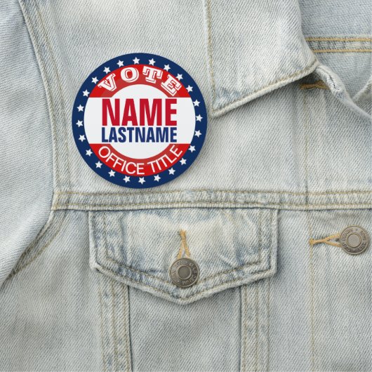 Kampagnenvorlage Namensschild (Beispiel)