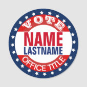 Kampagnenvorlage Namensschild (Vorderseite)