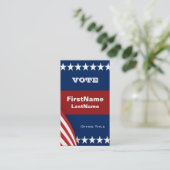 Kampagnenvorlage Visitenkarte (Stehend Vorderseite)