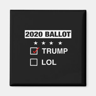 Kampagnenwähler Llot Lustig Pro Trump Republikaner Magnet
