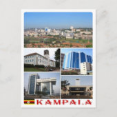 Kampala - Mosaik - Uganda - Postkarte (Vorderseite)