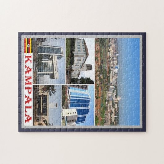 Kampala - Mosaik - Uganda - Puzzle (Horizontal)