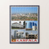 Kampala - Mosaik - Uganda - Puzzle (Vertikal)