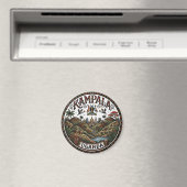 Kampala Sieben Hügel Uganda Magnet (In Situ (Geschirrspüler))