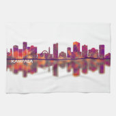Kampala Skyline Geschirrtuch (Horizontal)