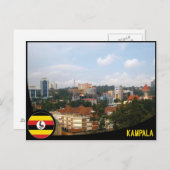 Kampala - Uganda Postkarte (Vorne/Hinten)
