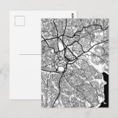 Kampala Uganda Stadtplan Postkarte (Vorne/Hinten)