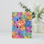 Kampala Uganda Stadtplan Postkarte (Stehend Vorderseite)