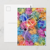 Kampala Uganda Stadtplan Postkarte (Vorne/Hinten)