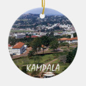 Kampala Uganda Vacation Christmas Ornamenr Keramik Ornament (Vorne)
