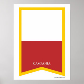 Kampanien Italien Region Kunstposter Poster