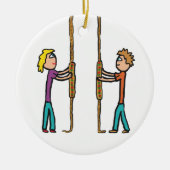 Kampanologie Keramik Ornament (Vorne)