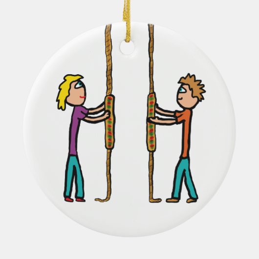 Kampanologie Keramik Ornament (Hinten)