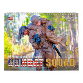 KAMPAT SQUAD - Militärisches Kampfpersonal der USA Kalender (Titelbild)