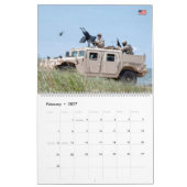 KAMPAT SQUAD - Militärisches Kampfpersonal der USA Kalender (Feb 2027)