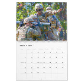KAMPAT SQUAD - Militärisches Kampfpersonal der USA Kalender (Mär 2027)