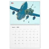 KAMPAT SQUAD - Militärisches Kampfpersonal der USA Kalender (Mär 2026)