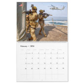 KAMPAT SQUAD - Militärisches Kampfpersonal der USA Kalender (Feb 2026)