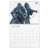KAMPAT SQUAD - Militärisches Kampfpersonal der USA Kalender (Jan 2026)