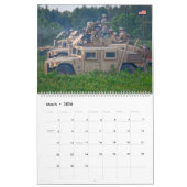 KAMPAT SQUAD - Militärisches Kampfpersonal der USA Kalender (Mär 2026)