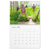 KAMPAT SQUAD - Militärisches Kampfpersonal der USA Kalender (Jan 2026)